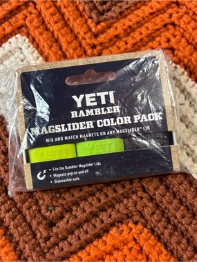 YETI MagSlider Color Pack — Neon Lime Green Kids Accessory